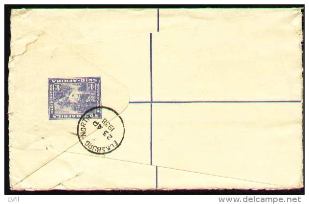 SOUTH AFRICA  1938 - REGISTERED ENTIRE COVER From BOKSBURG NORTH To DUBLIN, IRELAND - Briefe U. Dokumente