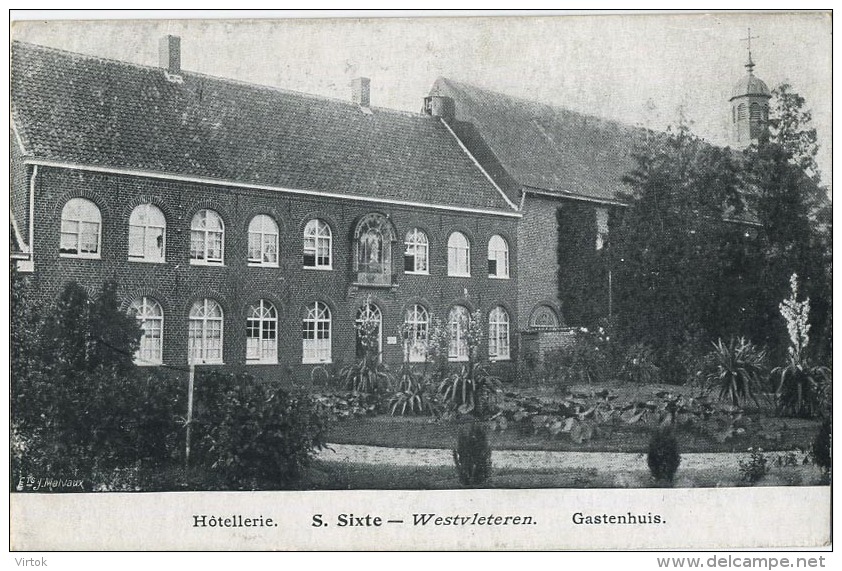 Westvleteren : S. SIXTE  :  Gastenhuis - Vleteren