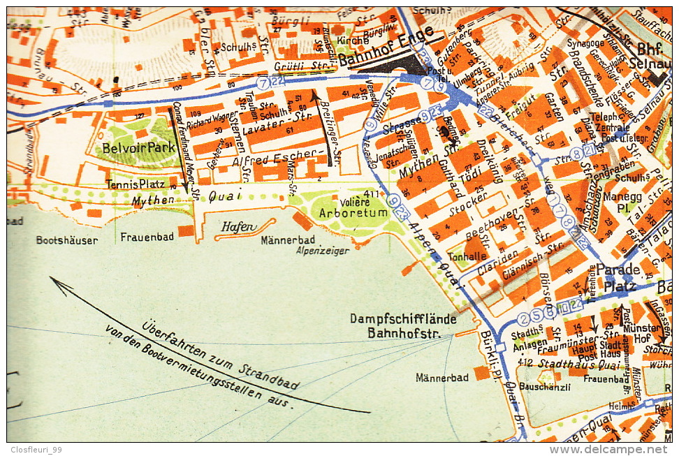 Kreditanstalt Zürich / Hofer & Co., A.-G. 1929, Leimbabch, Wiedikon, Aussersihl, Wipkingen, Zollikon Usw - Wiedikon