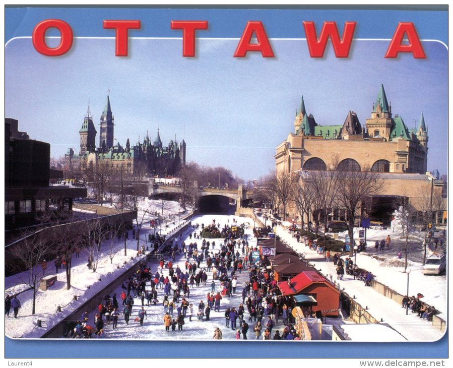 (117) Ottawa And Patin A Glace - Ice Skating - Kunstschaatsen