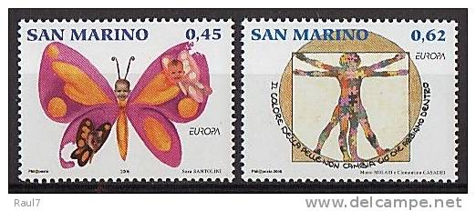 EUROPA 2006 - San Marino  2V NEUF *** (MNH) - 2006