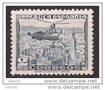 ES689SCSF-L3989TCO.España.Spa In. Espagne.AUTOGIRO LA CIERVA 1935  (Ed 689**) Sin Charnela.SUPER LUJO - Otros & Sin Clasificación