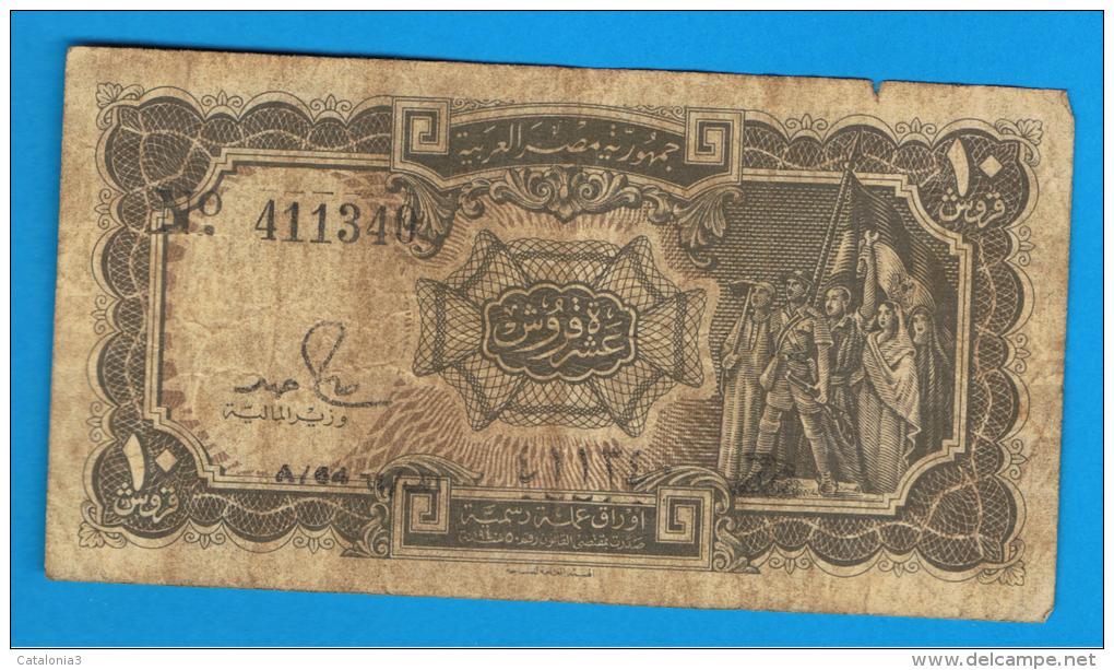 EGIPTO - EGYPT - 10 Piastres 1940   P-184 Hamed Serie A/64 - Egipto