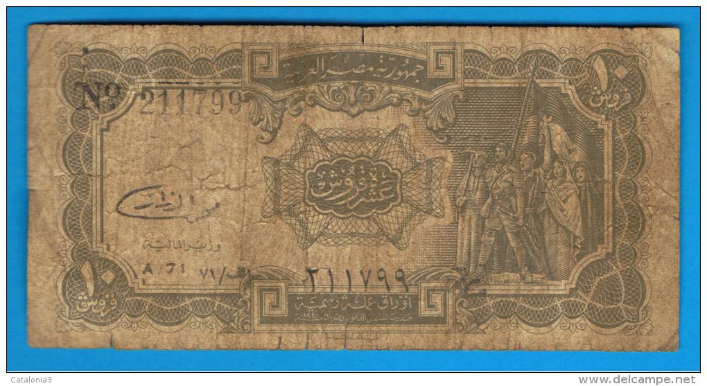 EGIPTO - EGYPT - 10 Piastres 1940   P-184 Hamed Serie A/71 - Egipto