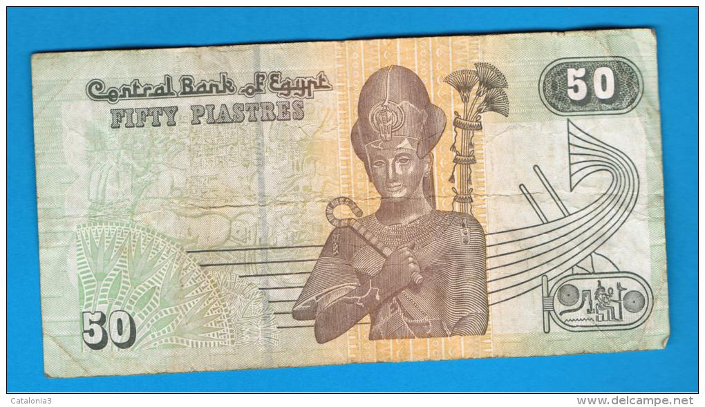 EGIPTO - EGYPT -  50 Piastres 2008  P-62 - Egipto