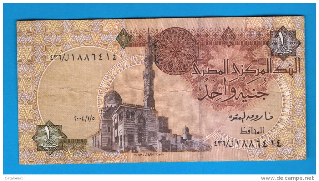 EGIPTO - EGYPT -  1 Pound 2004  P-50 - Egipto