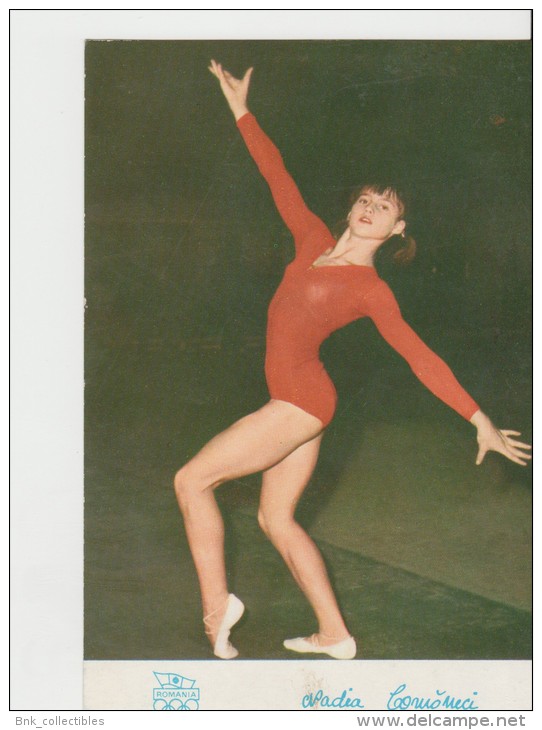 Romania Old Uncirculated Postcard - Famous People - Nadia Comaneci - Sportifs