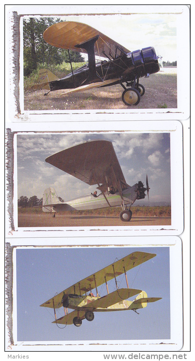 3 Phonecards South Africa Classic Planes Used - Sonstige - Afrika