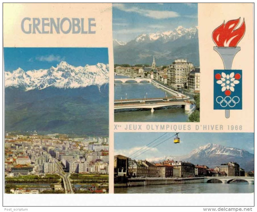 Thème - Jeux Olympiques Grenoble Chamrousse 1968 - Lot De 26 Cartes (dont 3 Doubles) - Giochi Olimpici