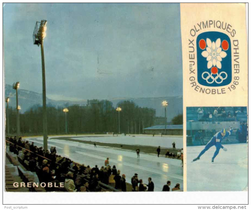 Thème - Jeux Olympiques Grenoble Chamrousse 1968 - Lot De 26 Cartes (dont 3 Doubles) - Jeux Olympiques