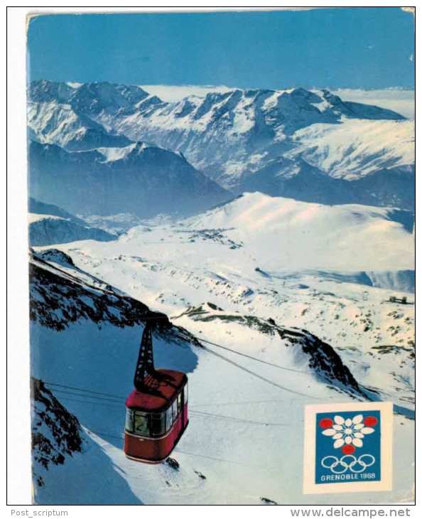 Thème - Jeux olympiques Grenoble Chamrousse 1968 - lot de 26 cartes (dont 3 doubles)