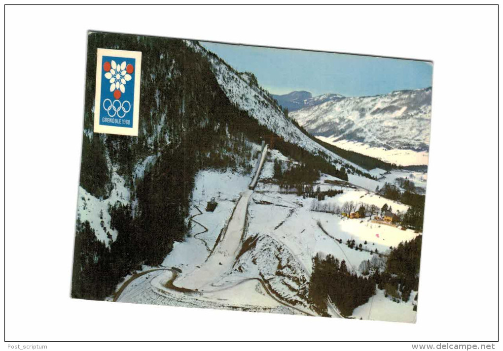 Thème - Jeux olympiques Grenoble Chamrousse 1968 - lot de 26 cartes (dont 3 doubles)