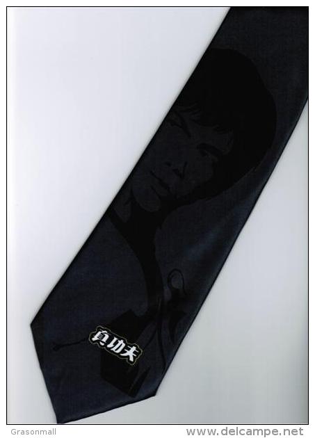 Bruce Lee Hollywood Movie Super Star Actor Cartoon Novelty Fancy Neck Tie - Other & Unclassified