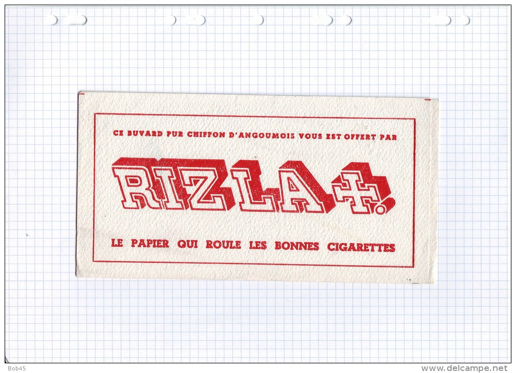 3 - BUVARD CIGARETTE TABAC PAPIER RIZ LA CROIX - Tabaco & Cigarrillos