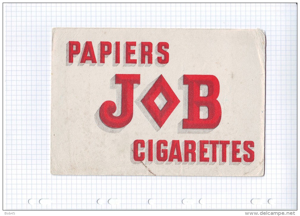 8 - BUVARD CIGARETTE TABAC PAPIER JOB - Tabaco & Cigarrillos