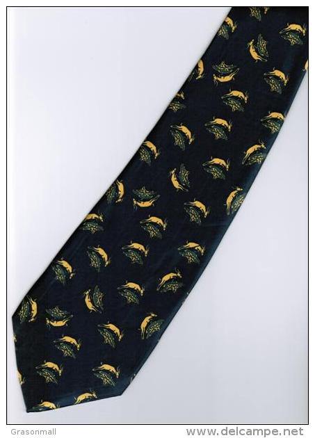 Tanzania National Parks Cartoon Novelty Fancy Neck Tie - Other & Unclassified