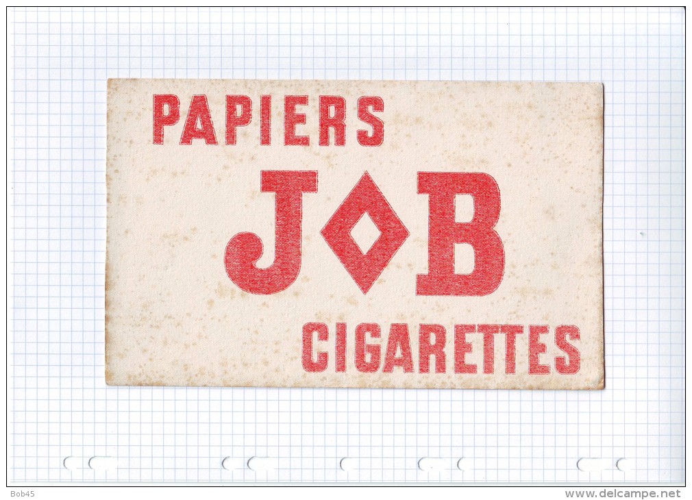 9 - BUVARD CIGARETTE TABAC PAPIER JOB - Tabac & Cigarettes