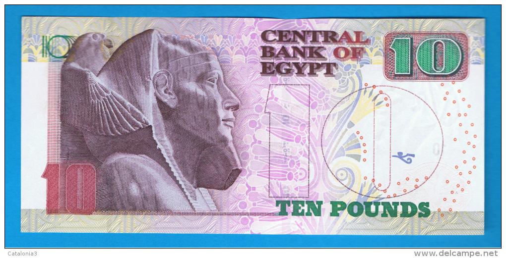 EGIPTO - EGYPT -  10 Pound  2009 SC   P-64 - Egipto