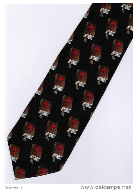 Jesus Christ Christian Holy Bible Religious #2 Christmas Cartoon Novelty Fancy Neck Tie - Other & Unclassified