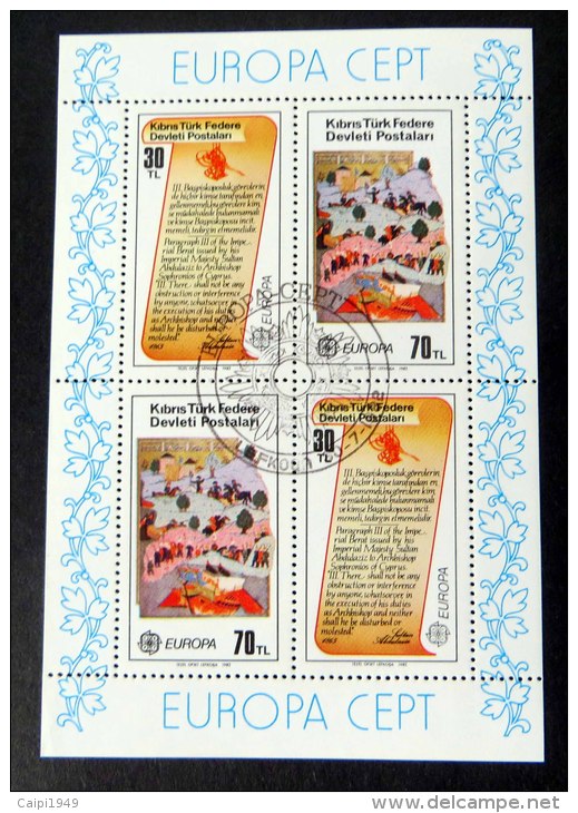 Block 3 Mit ESST. - Used Stamps