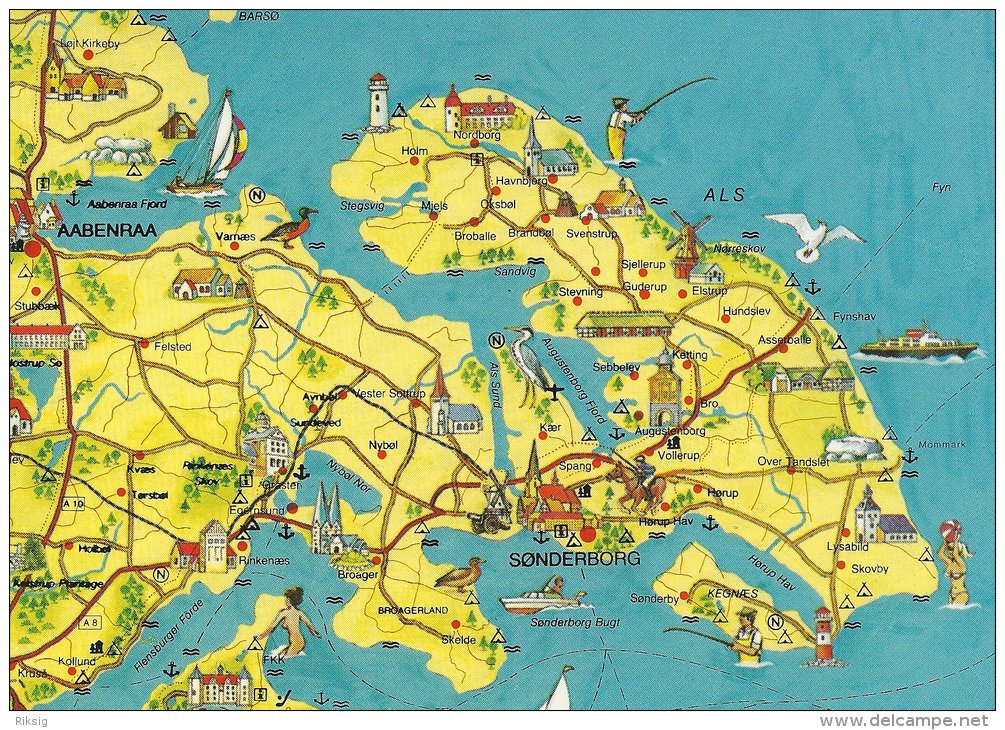 Als & Sundeved   Denmark     # 0318 - Maps