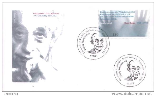 Germany - Mi-Nr 2338 FDC (s309)- - 2001-2010