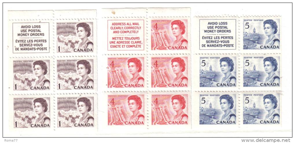 PB231 - CANADA' , Blocchi Dei N. 378/381 E 382  ***  MNH - Errors, Freaks & Oddities (EFO)