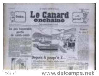 Le Canard Enchainé  Du 5 Avril 1961 - Autres & Non Classés