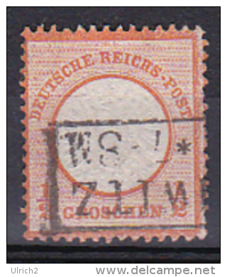Deutsches Reich Mi.-Nr. 18 Gestempelt - Oblitérés