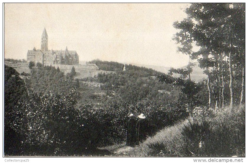 9 - Clervaux - L´abbaye Saint Maurice Vue De La "Draengt" - Clerf - Abtei Von Der "Drängt" Aus - RARE!!! - Clervaux