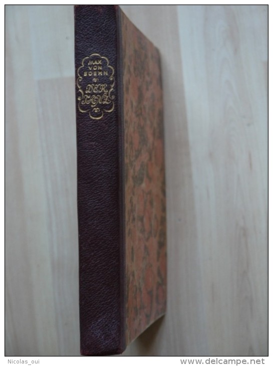 1925 MAX VON BOEHN  DER TANZ - Oude Boeken