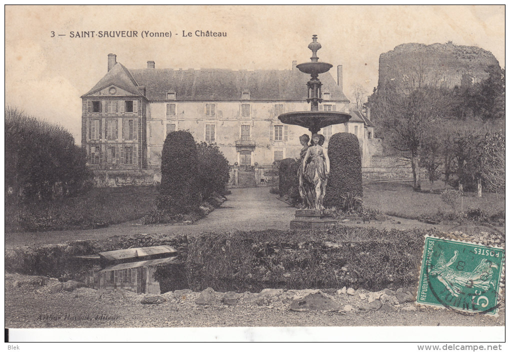 89. Yonne :  Saint Sauveur  : Le Chateau . - Saint Sauveur En Puisaye