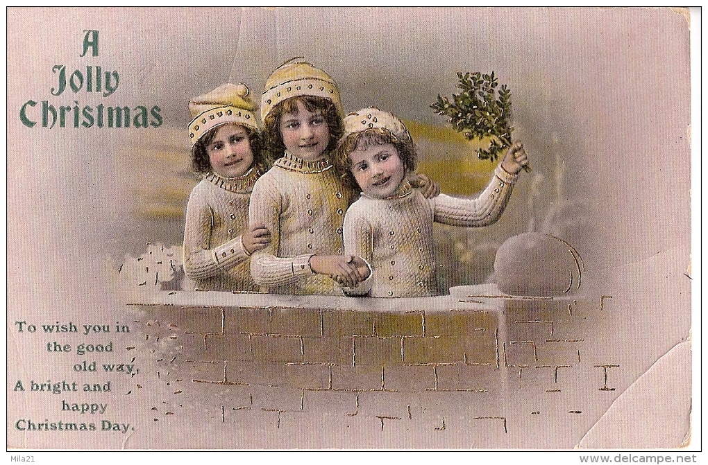 A JOLLY CHRISTMAS     Filettes  Et Dorures - New Year