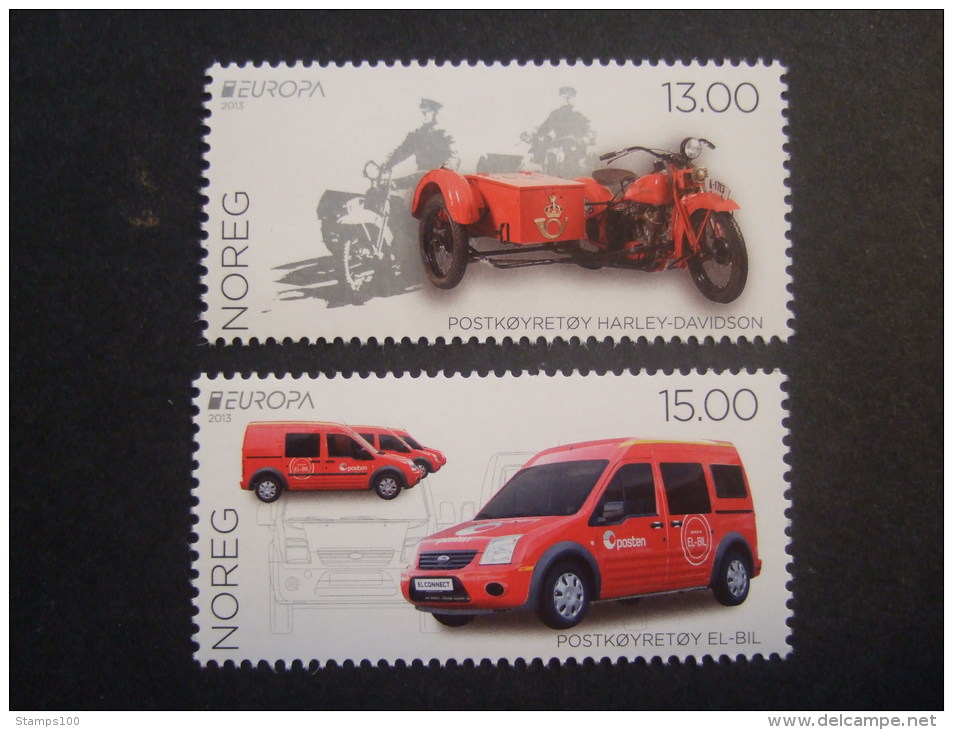 NORWAY  2013   EUROPE CEPT  2 STAMPS    MNH **  (P45-406/015) - 2013