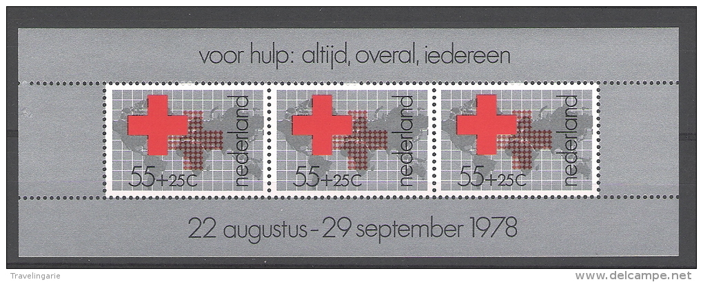 Nederland 1978 Red Cross Croix Rouge Yv BF 18  MNH ** - Blocs