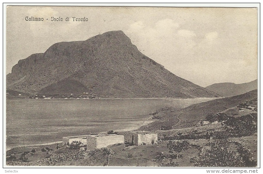Greece 1914 Italian Occupation Of Kalimnos - Kalymno - Calimno - Calino - Dodécanèse