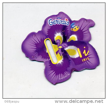 Magnet Gervais Lettre I Comme Iris - Reclame