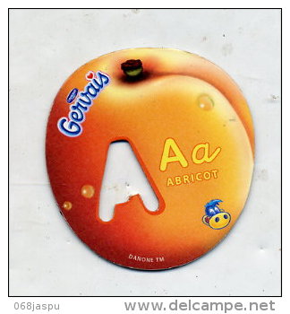 Magnet Gervais Lettre A Comme Abricot - Pubblicitari