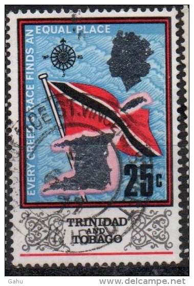 Trinidad Tobago ;1969 ; N° Y : 240 ; Ob ; " Drapeau " Cote Y :  E. - Trinidad & Tobago (1962-...)