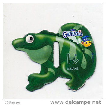 Magnet Gervais Lettre I Comme Iguane - Advertising