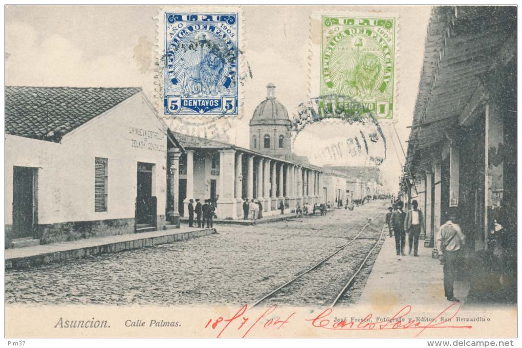 ASUNCION -  Calle Palmas - Paraguay