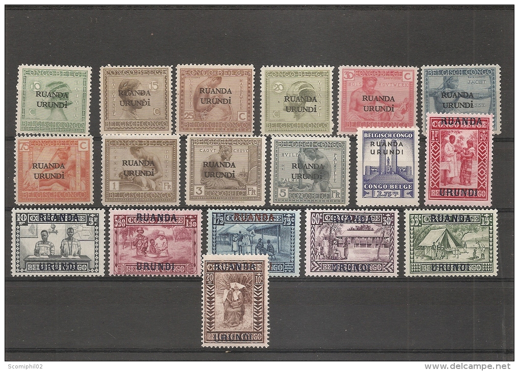 Ruanda-Urundi ( Lot De Timbres Divers Xxx -MNH- ) - Sonstige & Ohne Zuordnung