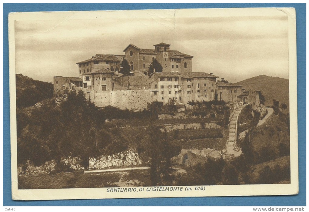 FRIULI VENEZIA GIULIA  -SANTUARIO DI  CASTELMONTE    -   NON VIAGGIATA - Udine