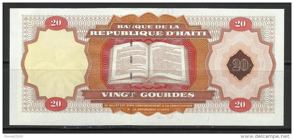 HAITI . 20 GOURDES . 2001 . - Haiti