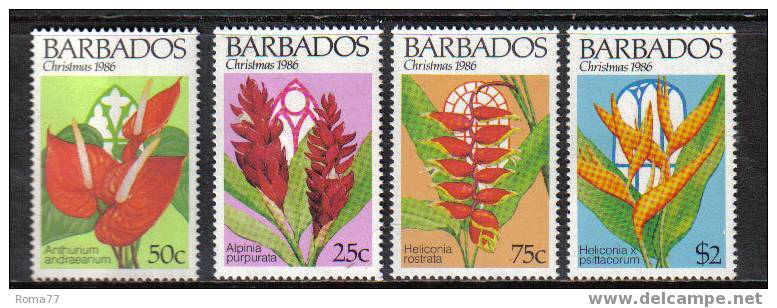 NA53 - BARBADOS , SERIE N. 677/680  *** - Barbades (1966-...)