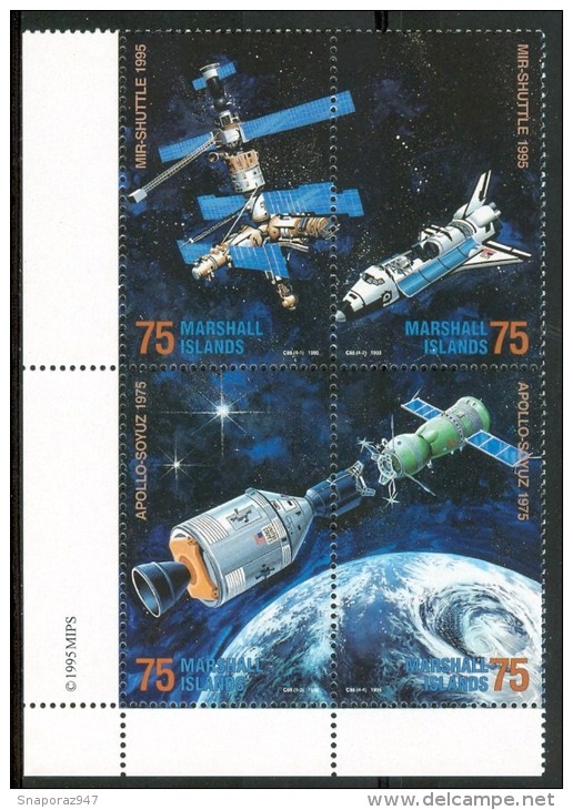 1985 Marshall Spazio Space Espace Set MNH** F14 - United States