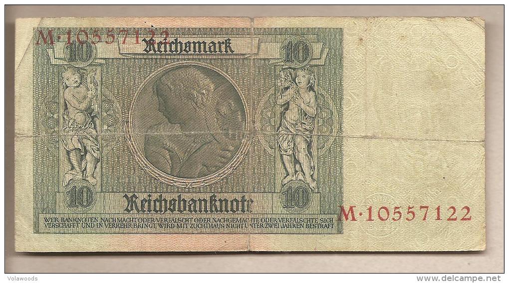 Germania - Banconota Circolata Da 10 Marchi P-180a/1 - 1929 #17 - 10 Mark