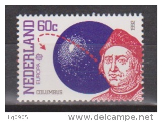 Netherlands Nederland Niederlande Holanda Pays Bas 1527 MNH; Columbus - Christopher Columbus