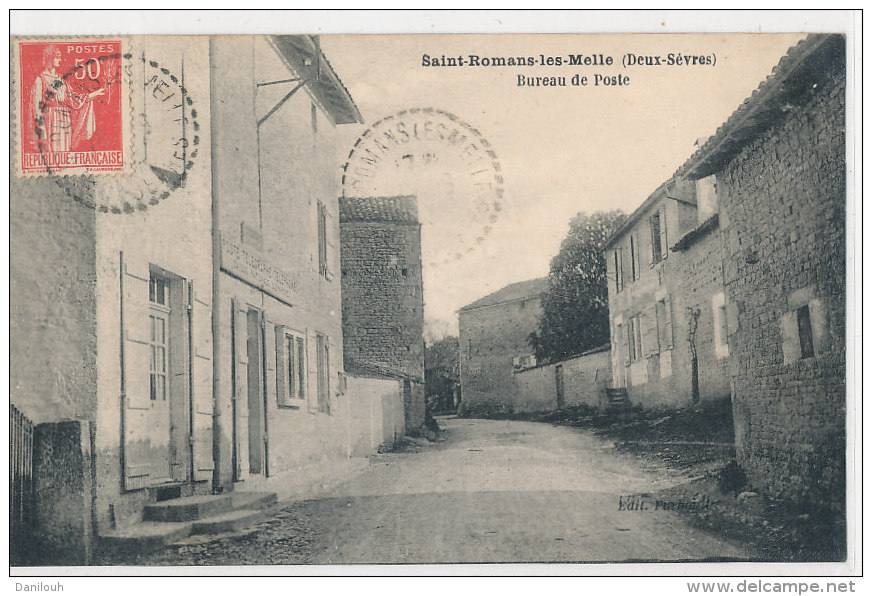 79  // SAINT ROMANS LES MELLE    Bureau De Poste - Autres & Non Classés