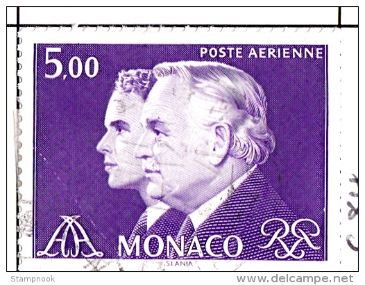 Monaco Scott   C84 5 Francs Used VF - Autres & Non Classés